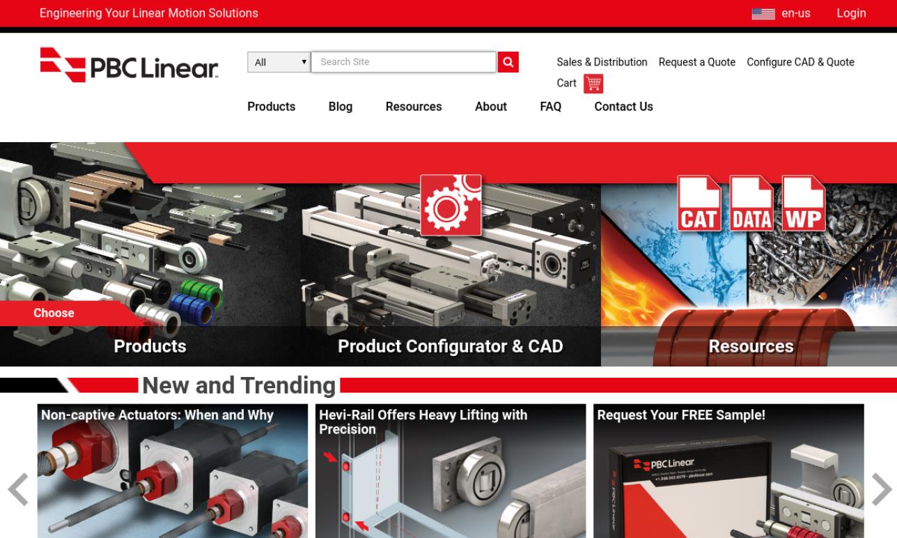 PBC Linear, a Pacific Bearing Company Linear Bearings